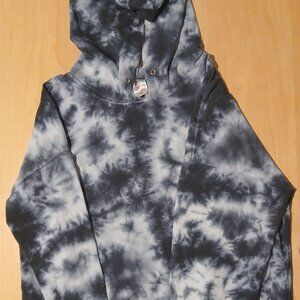 Hoodie light Jacket, black & white, size 11-13